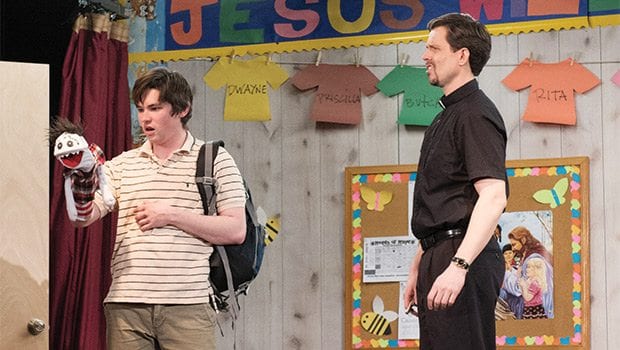 Raucous comedy ‘Hand to God’ on stage through Feb. 4