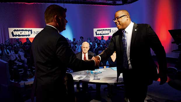 Jackson, Walsh face off in final mayoral debate Jackson, Walsh face off in final mayoral debate