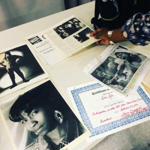 Image from “Show ’Em Watcha Got” on display at the Boston Public Library. Images courtesy Brian Coleman