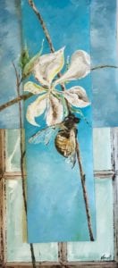 Painter Alexandre Emmanuel Henrique’s “Elements” is on display at the Piano Craft Gallery through June 24. images: Alexandre Emmanuel Henrique