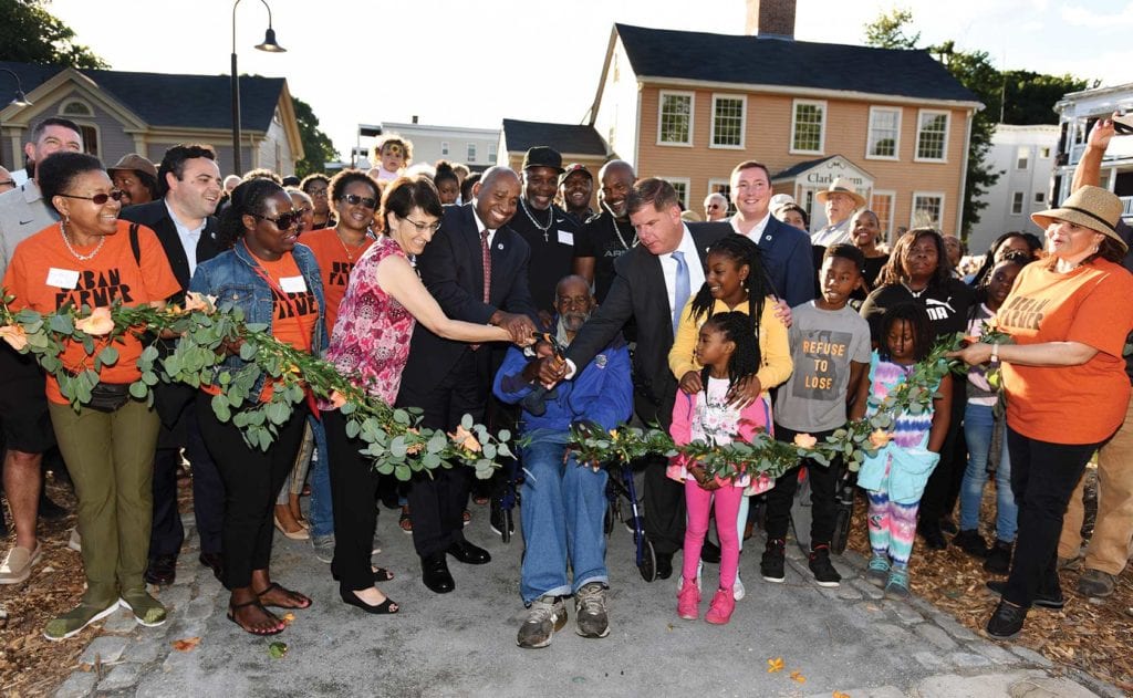 Mattapan urban farm renovation complete Mattapan urban farm renovation complete