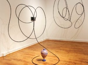Rosana Antoli’s “Crossroads (Choreographies)” explores the concept of movement in and through social spaces. Photo: Celina Colby