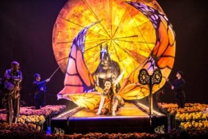 Cirque du Soleil performance Photo: Matt Beard