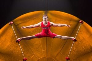 Cirque du Soleil performance Photo: Matt Beard