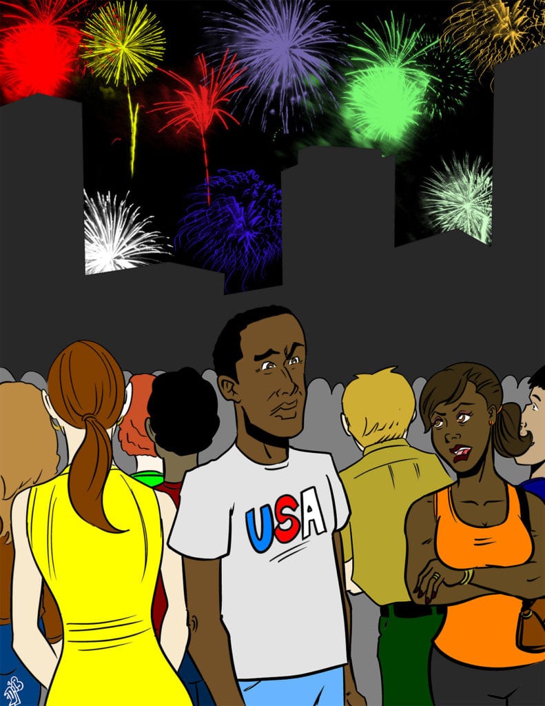 Tough times for black patriots Tough times for black patriots