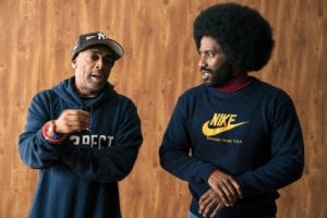Director Spike Lee and Washington. Photo: David Lee/Focus Features