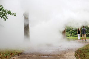 Fog x Flo in the Back Bay Fens. Photo: Celina Colby