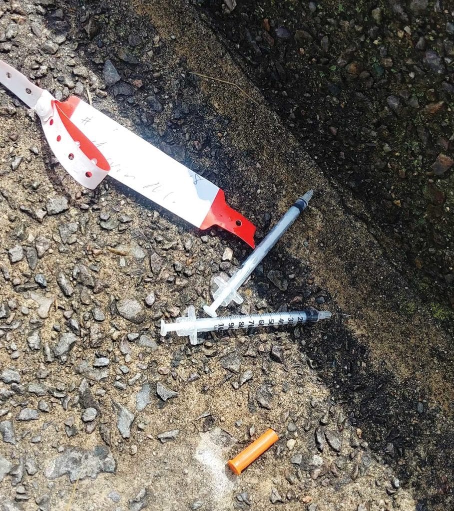 Boston parks plagued by dirty needles Boston parks plagued by dirty needles