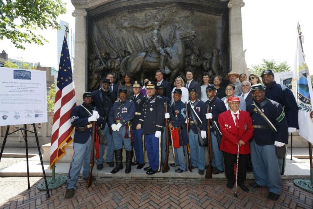 Boston Scenes 8 16 18 Restoring The Shaw 54th Regiment Memorial