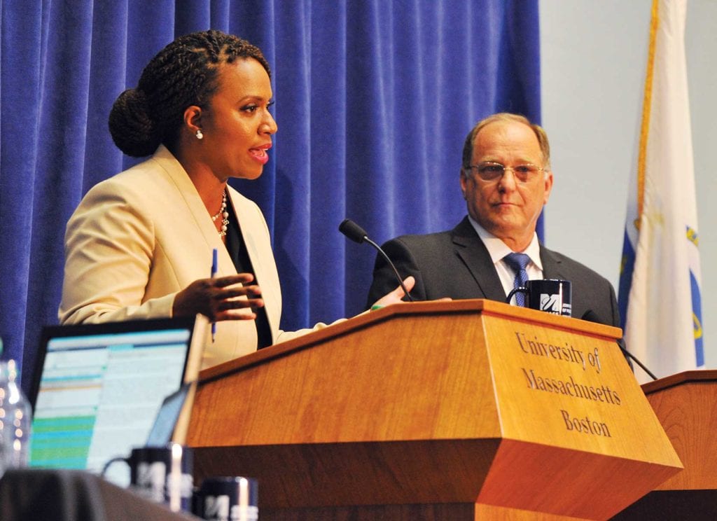 Capuano, Pressley debate at UMass Capuano, Pressley debate at UMass