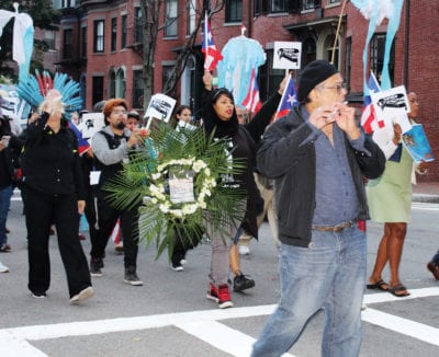 Marchers demand Puerto Rico’s freedom