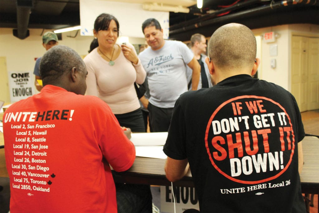 Marriott hotel workers vote to authorize strike Marriott hotel workers vote to authorize strike