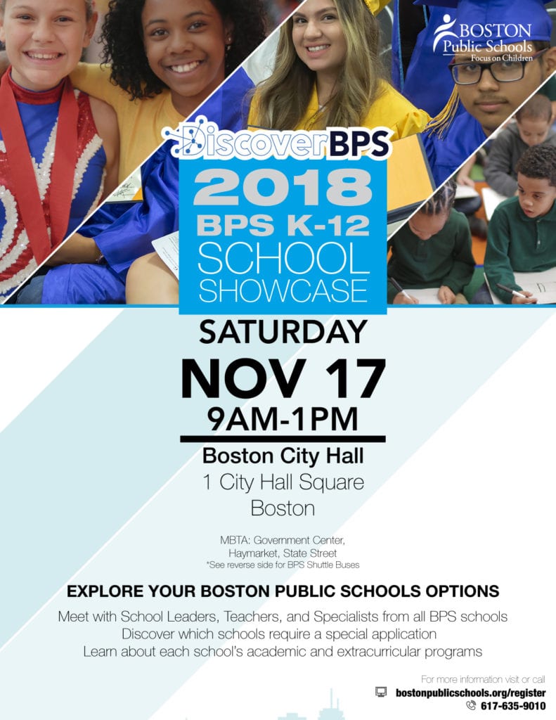 Boston Public Schools Citywide Showcase of Schools