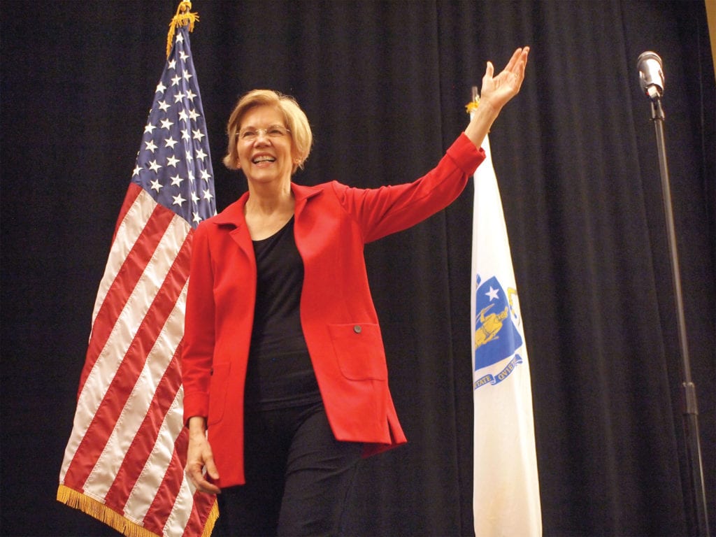 Warren: Democrats can take power in Nov. Warren: Democrats can take power in Nov.