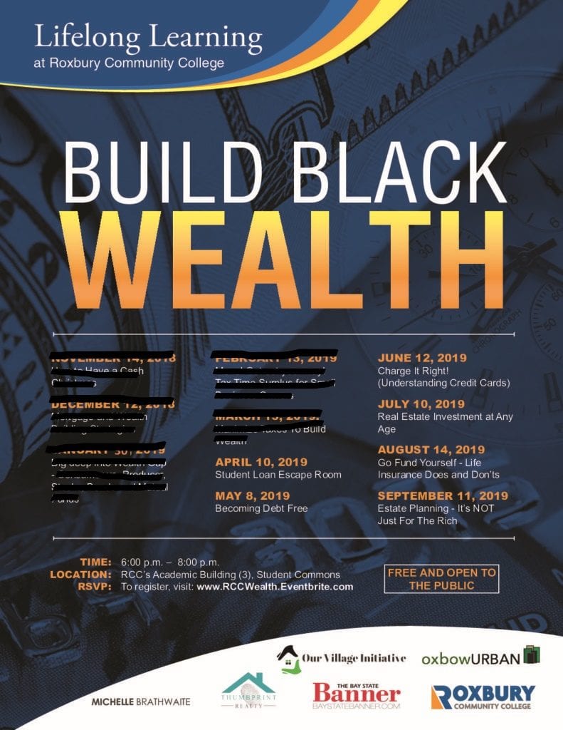 Build Black Wealth Series – Monthly Build Black Wealth Series – Monthly