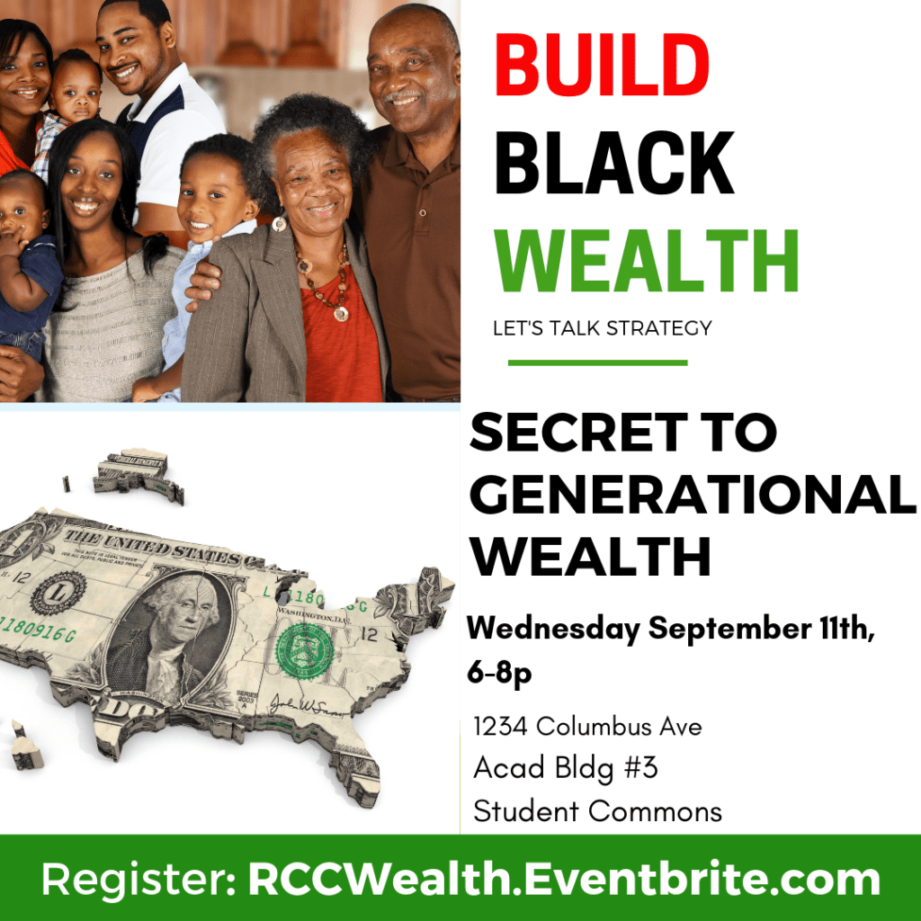 Build Black Wealth Series – FINALE Build Black Wealth Series – FINALE