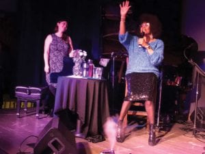 Dee Dee Bridgewater performs at Scullers. Photo: Scott Haas