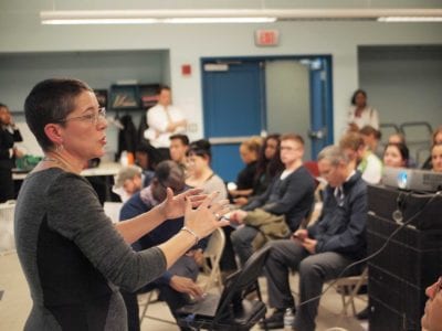 BPS students, parents blast school closures
