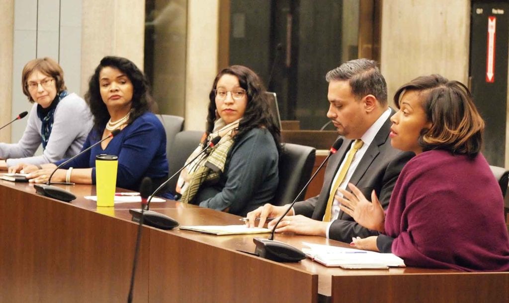 Council hears case for elected school committee Council hears case for elected school committee