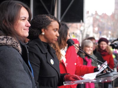 Activists mark victories during Boston Women’s March