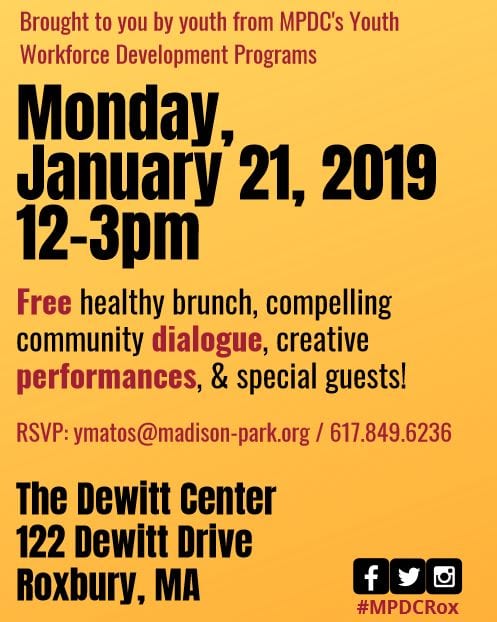 MLK Day Healthy Community Brunch MLK Day Healthy Community Brunch