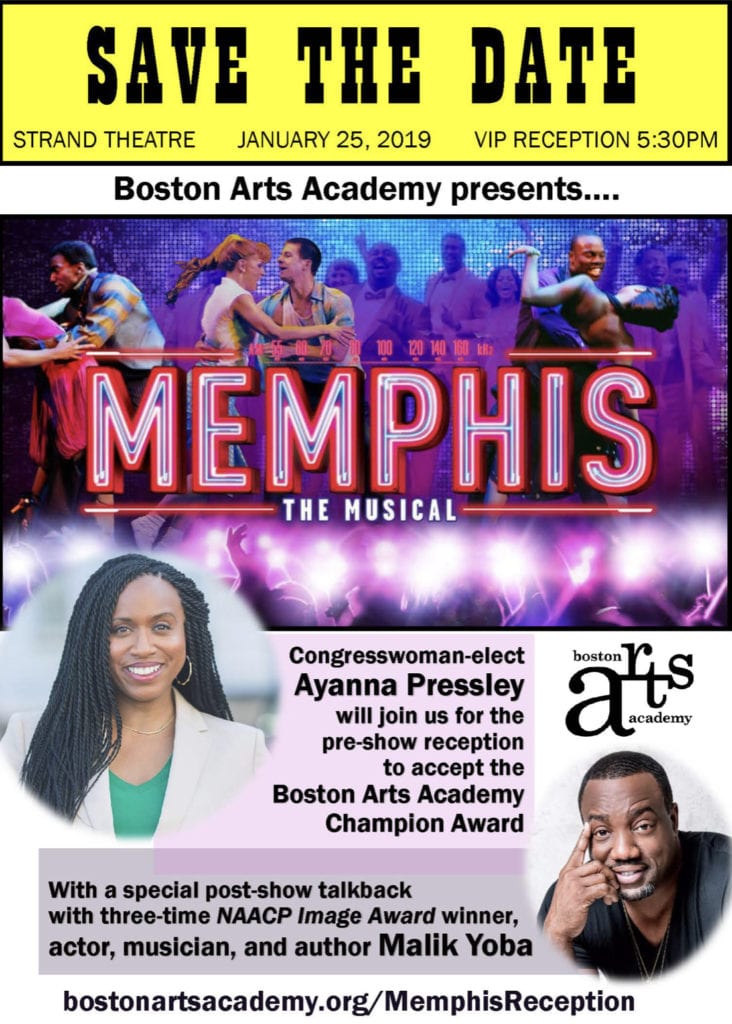 Boston Arts Academy Presents Memphis: The Musical Boston Arts Academy Presents Memphis: The Musical