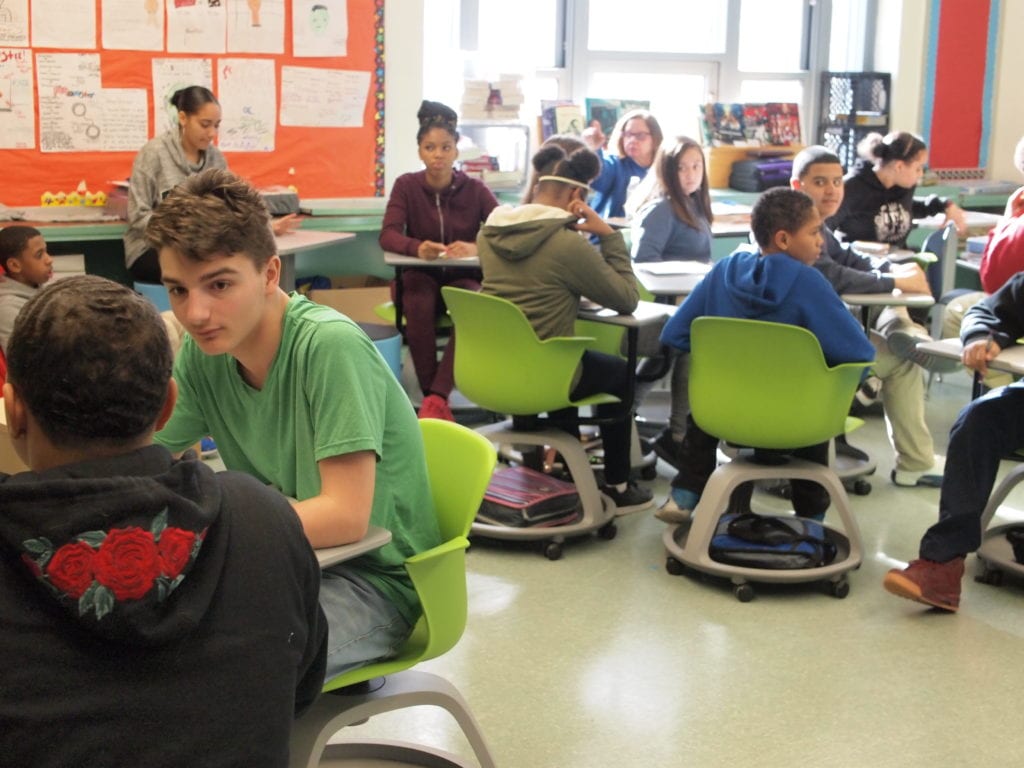 New furniture in Hub schools New furniture in Hub schools