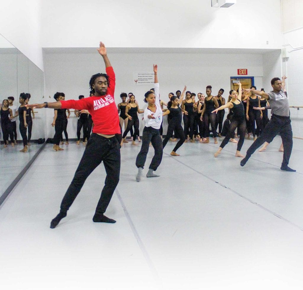Alvin Ailey dancers bring master class to Boston Arts Academy Alvin Ailey dancers bring master class to Boston Arts Academy
