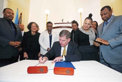 Walsh pushes for equity in city hires