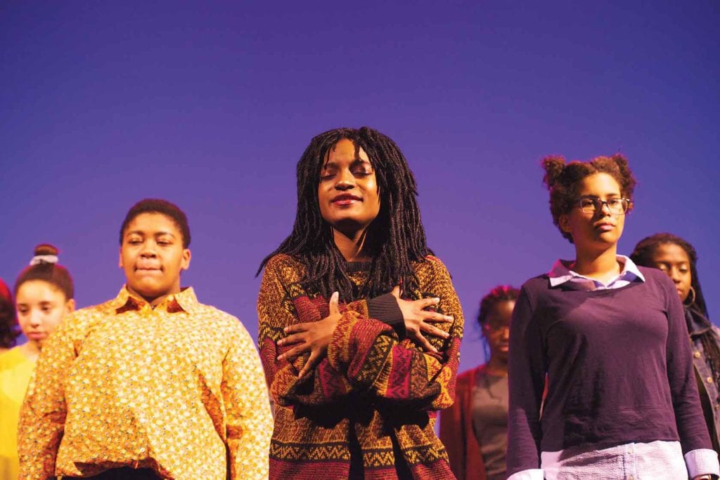 Boston Latin School tackles bold, important theater with ‘Da Kink In My Hair’