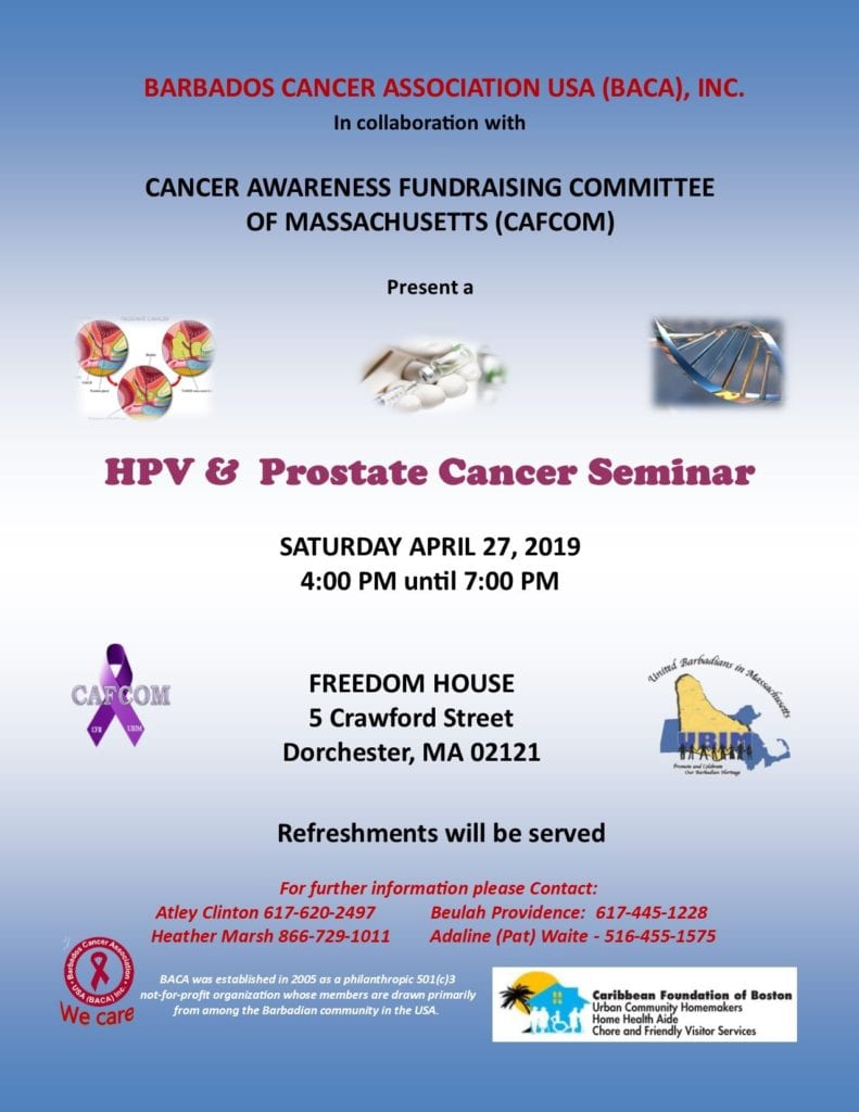 Human and Papilloma Virus (HPV) & Prostate Cancer Seminar Human and Papilloma Virus (HPV) & Prostate Cancer Seminar