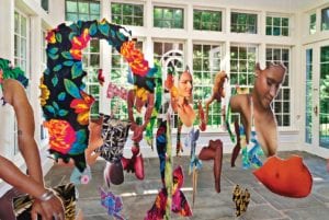 #dominicanwomengooglesearch, 2016, installation view at the Sunroom Project Space at Wave Hill, Bronx, NY. PHOTO: STEFAN HAGEN