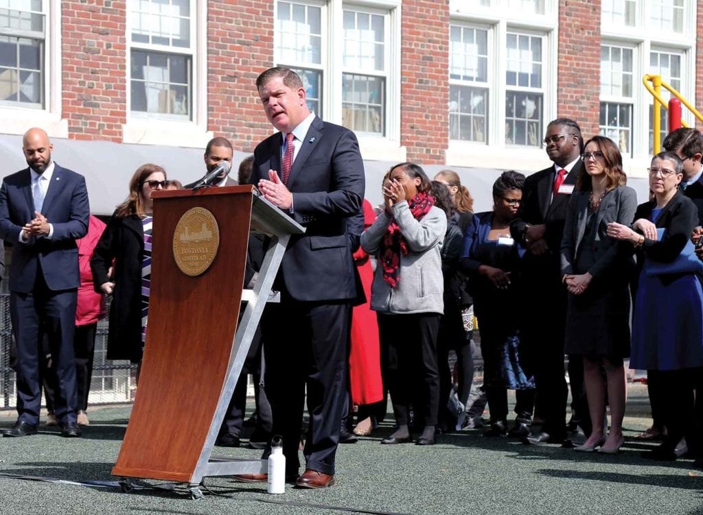Mayor Walsh announces funds to increase pre-k slots Mayor Walsh announces funds to increase pre-k slots
