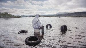 Image from John Akomfra’s “Purple.” IMAGES COURTESY LISSON GALLERY, SMOKING DOG FILMS.