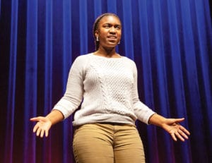 Sarah Purvis was named first runner-up for her portrayal of Black Mary in “Gem of the Ocean.” PHOTO: DAVID-MARSHALL