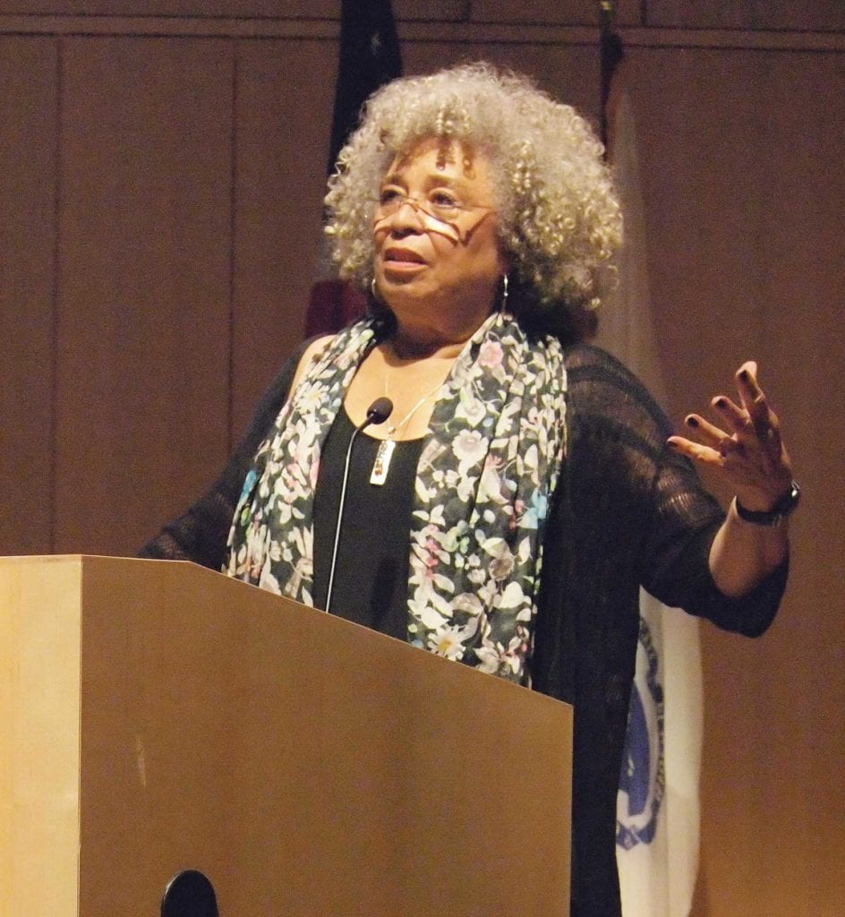 Angela Davis speaks on radical feminism at BPL