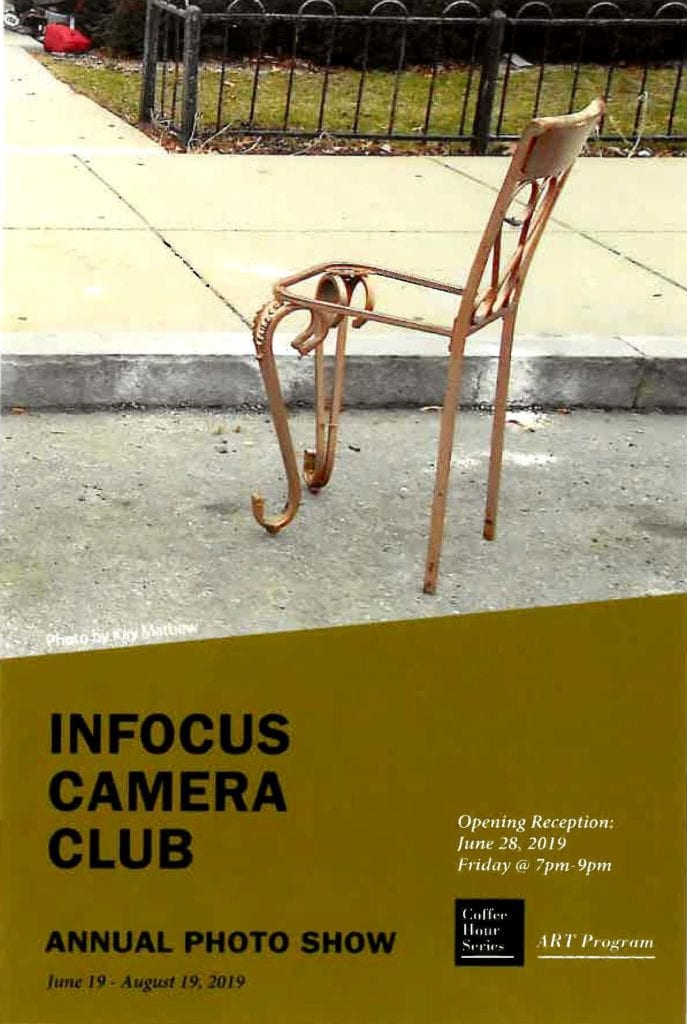 Infocus Camera Club Exhibit – Opening Reception for Annual Photo Show Infocus Camera Club Exhibit – Opening Reception for Annual Photo Show