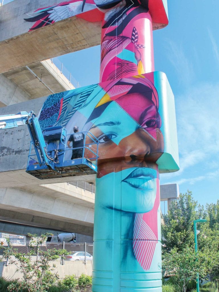 Underground at Ink Block debuts 2019 murals Underground at Ink Block debuts 2019 murals