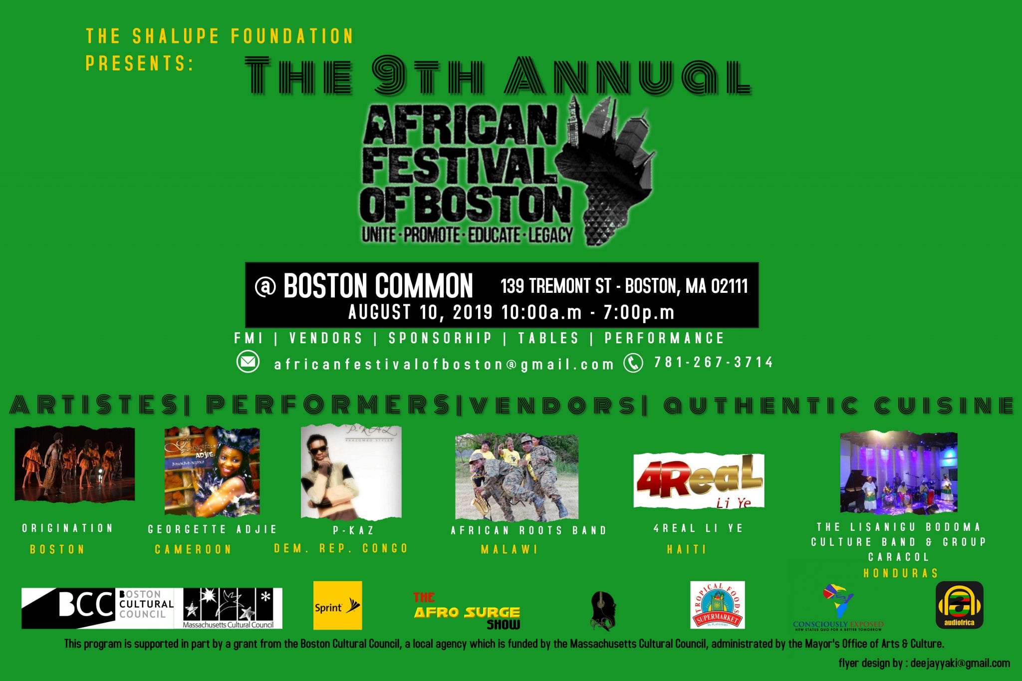 9th Annual African Festival of Boston 9th Annual African Festival of Boston