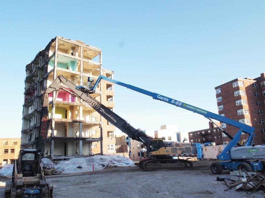 Whittier Street housing redevelopment underway Whittier Street housing redevelopment underway