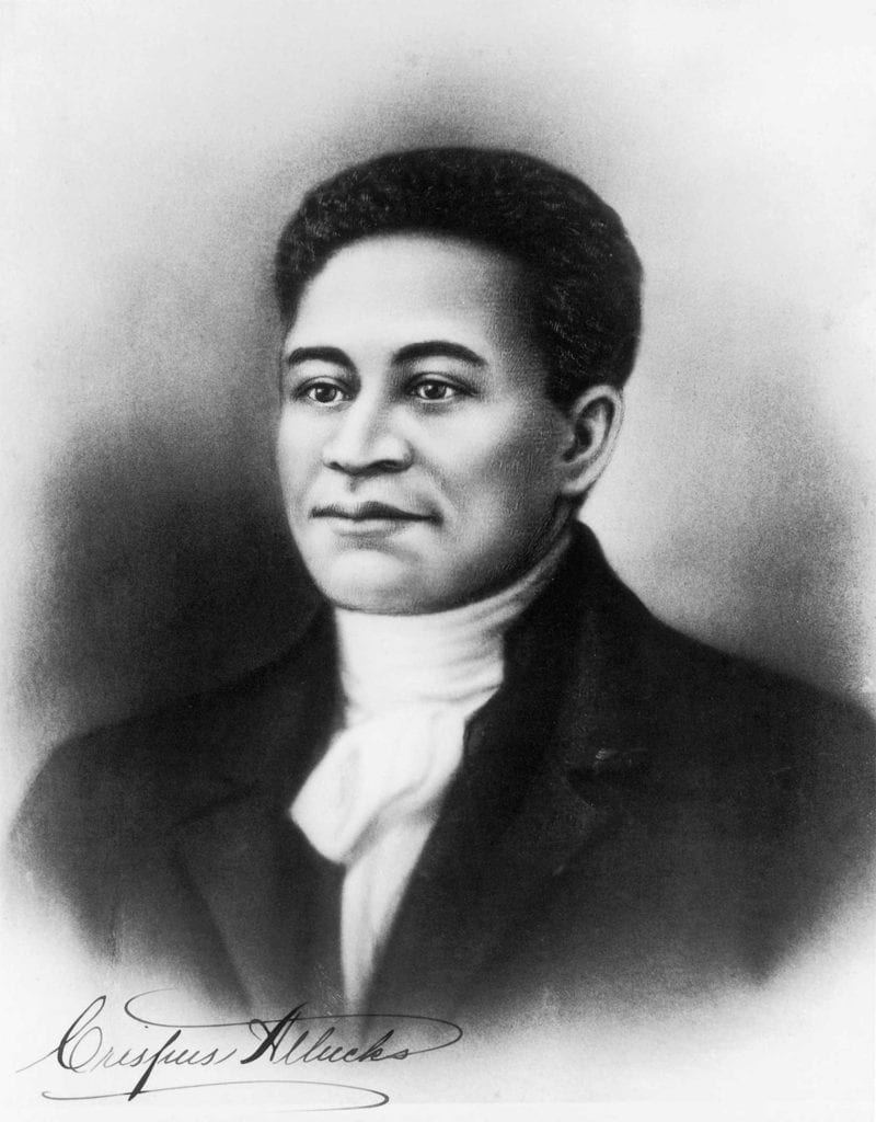 Activists seek recognition for Crispus Attucks Activists seek recognition for Crispus Attucks