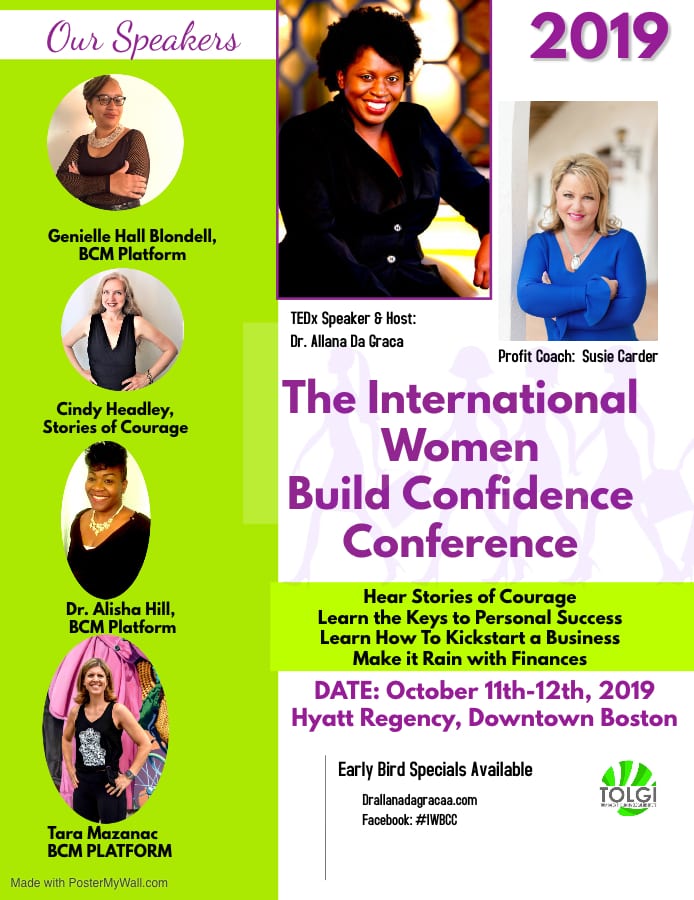 International Women Build Confidence Conference Early Bird International Women Build Confidence Conference Early Bird