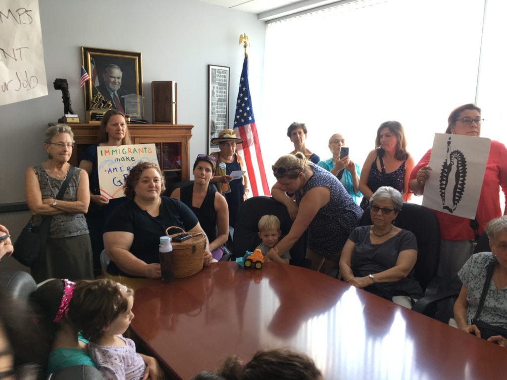 Activists press Rep. Lynch on immigration Activists press Rep. Lynch on immigration
