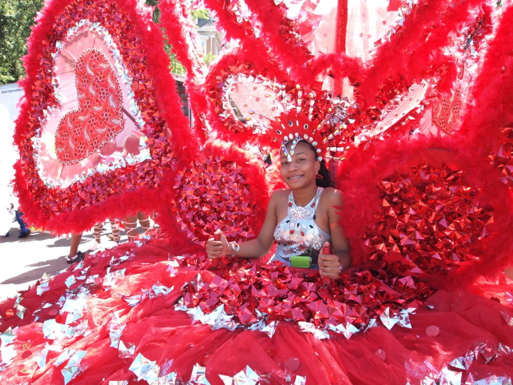 A Caribbean Afro-diaspora street party A Caribbean Afro-diaspora street party
