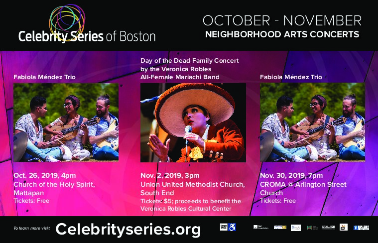 Celebrity Series of Boston: Neighborhood Arts Concerts Celebrity Series of Boston: Neighborhood Arts Concerts