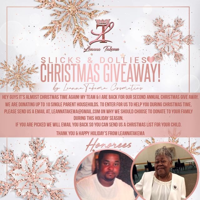 2ND ANNUAL CHRISTMAS GIVEAWAY 2ND ANNUAL CHRISTMAS GIVEAWAY