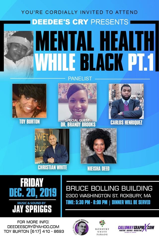 DeeDee’s Cry Presents Mental Health While Black PT.1 DeeDee’s Cry Presents Mental Health While Black PT.1