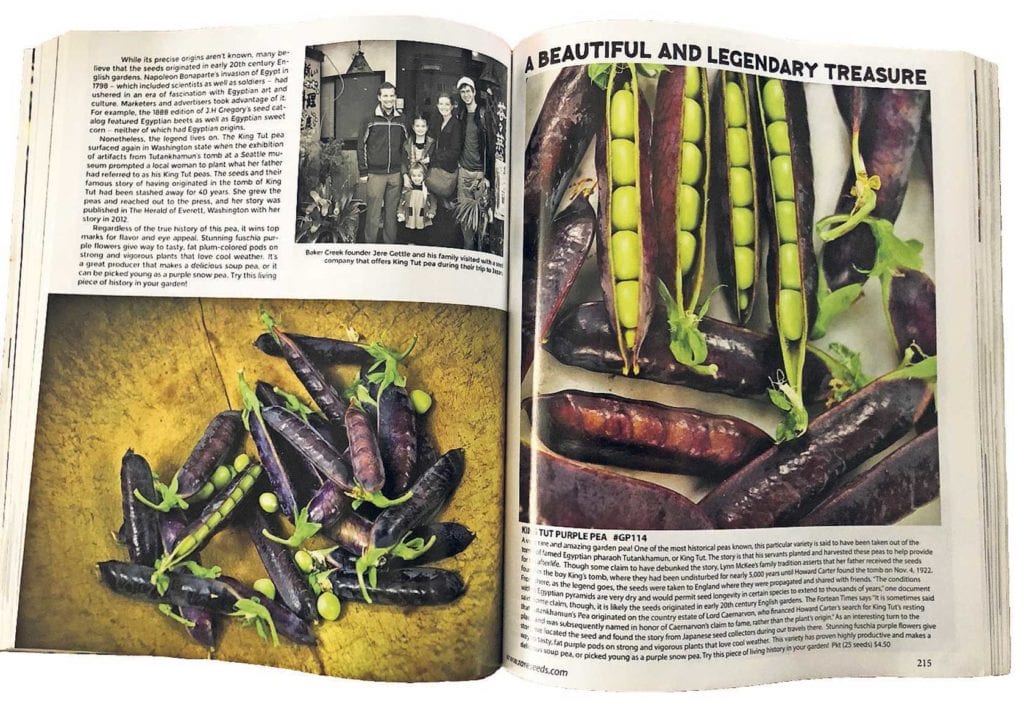 Savoring the seed catalog Savoring the seed catalog