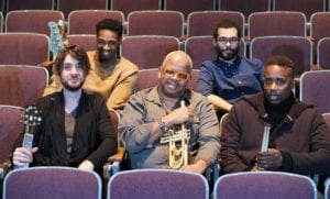 Terence Blanchard and members of the E-Collective. PHOTO: HENRY ADEBONOJO