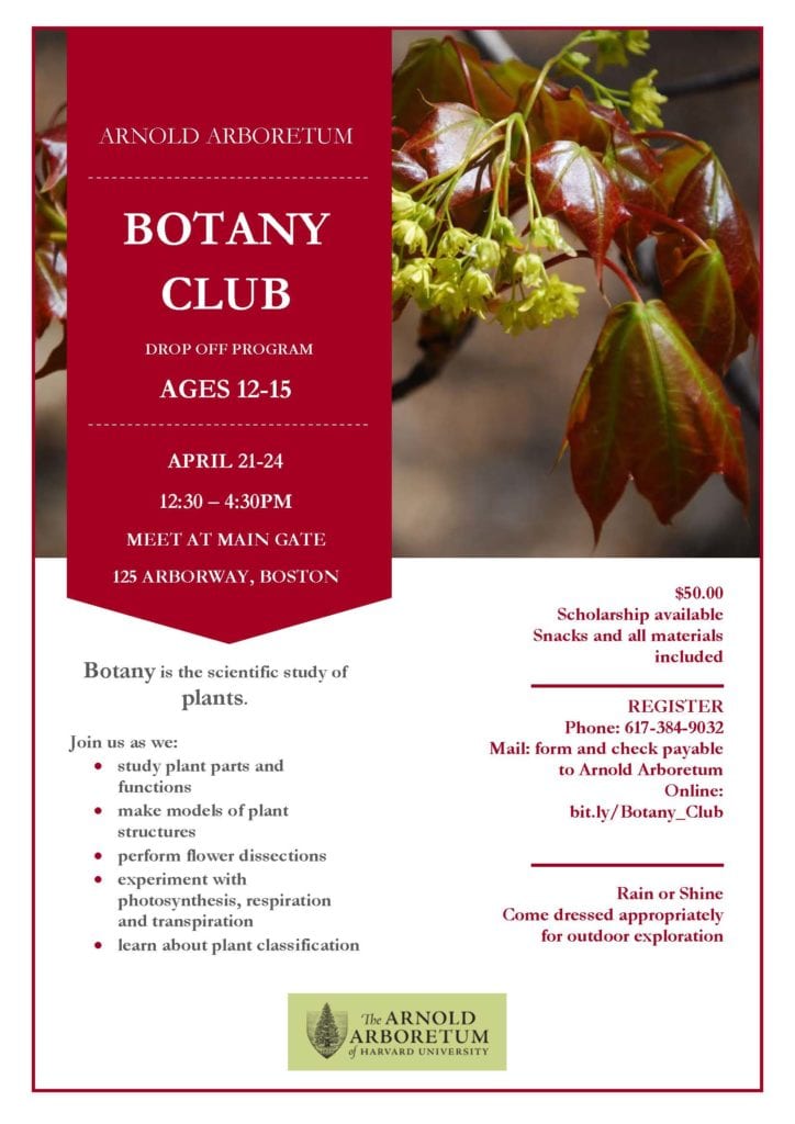 Botany Club for Teens Botany Club for Teens